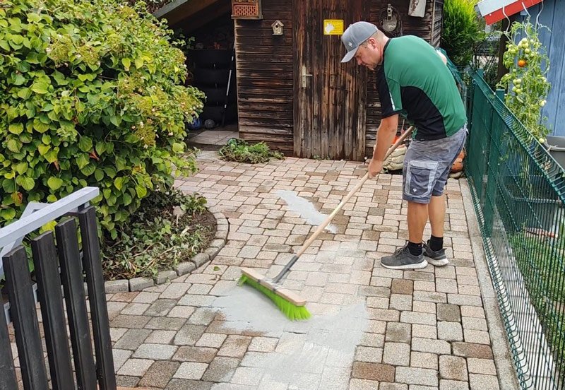 Steinboden reinigen Freiburg